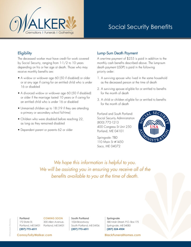 Social Security Benefits